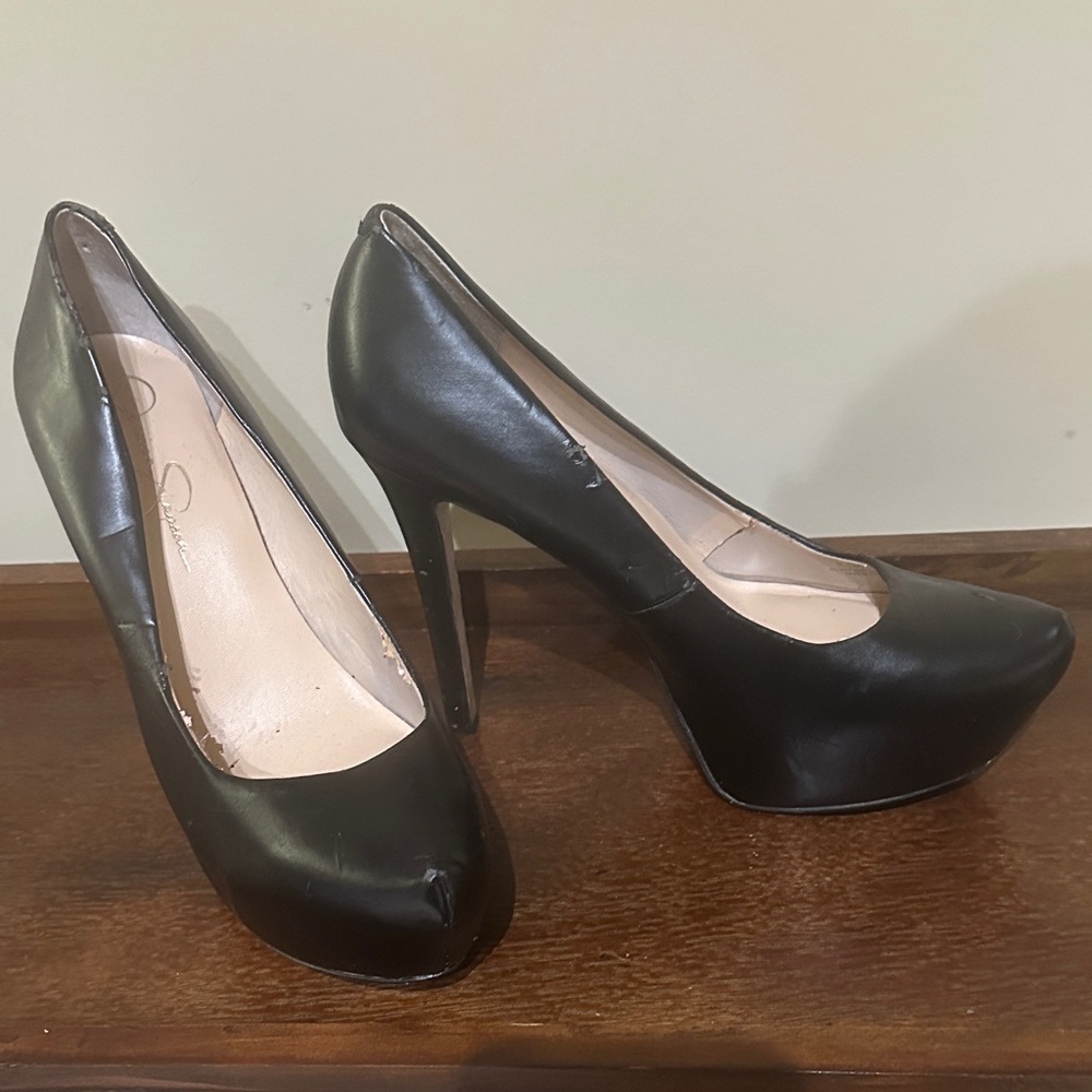 Jessica Simpson Classic Black Heels